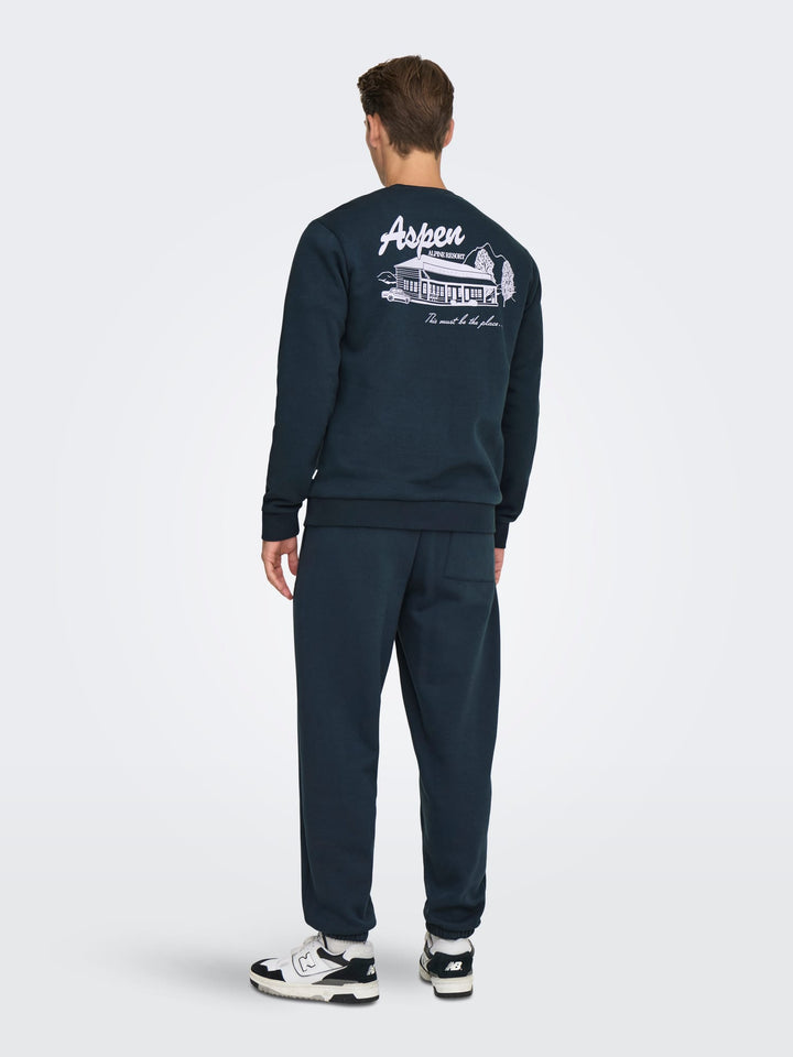 ONLY & SONS Ceres sweater heren navy - casual en stijlvol
