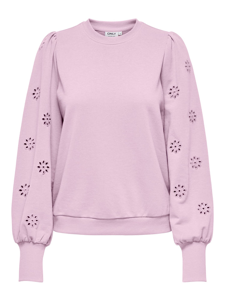Only Femme sweatshirt licht roze – dames