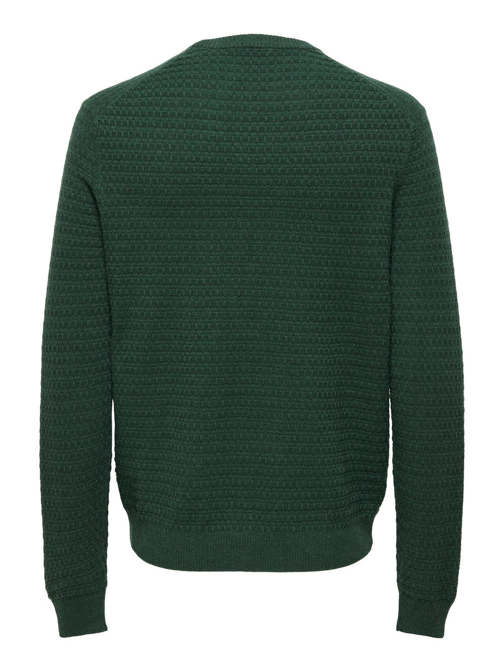 ONLY & SONS groene trui heren – trendy en comfortabel - Groen Dessin