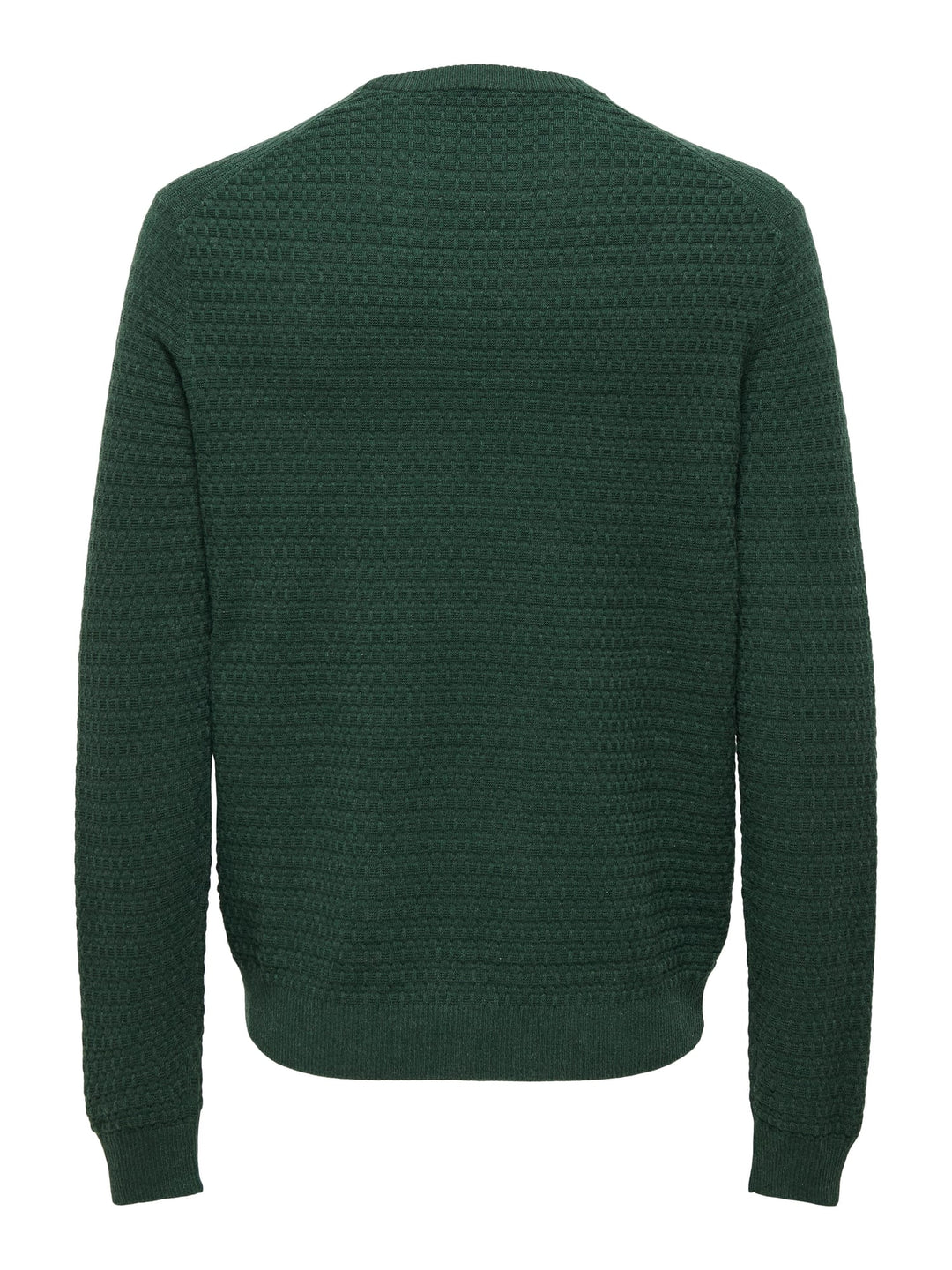 ONLY & SONS groene trui heren – trendy en comfortabel - Groen Dessin