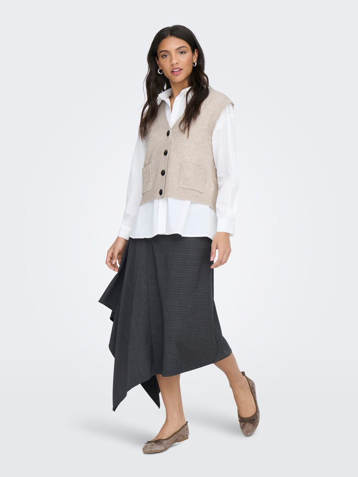 Jacqueline de Yong 15354100 Super life spencer dames – zand