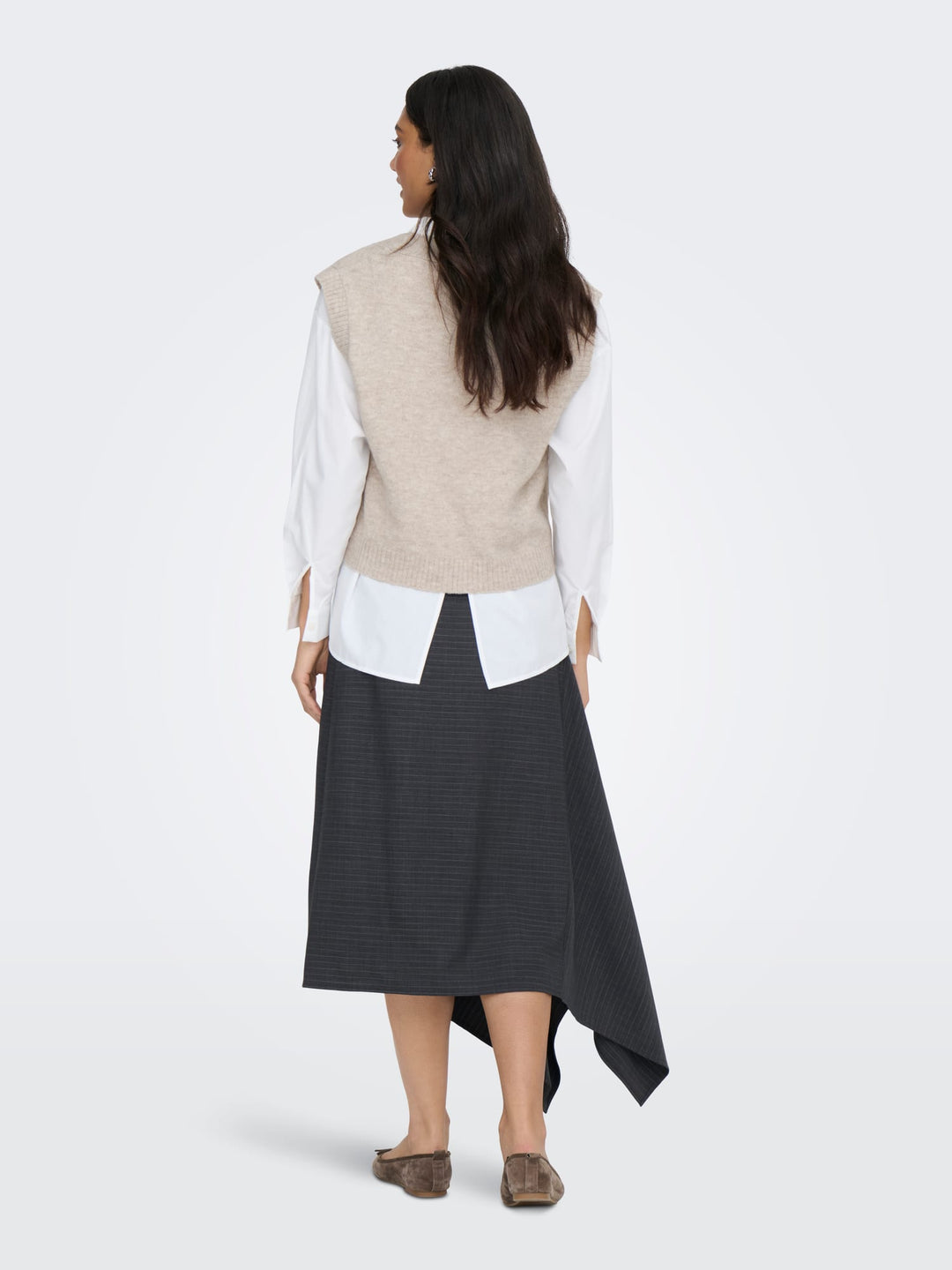 Jacqueline de Yong 15354100 Super life spencer dames – zand