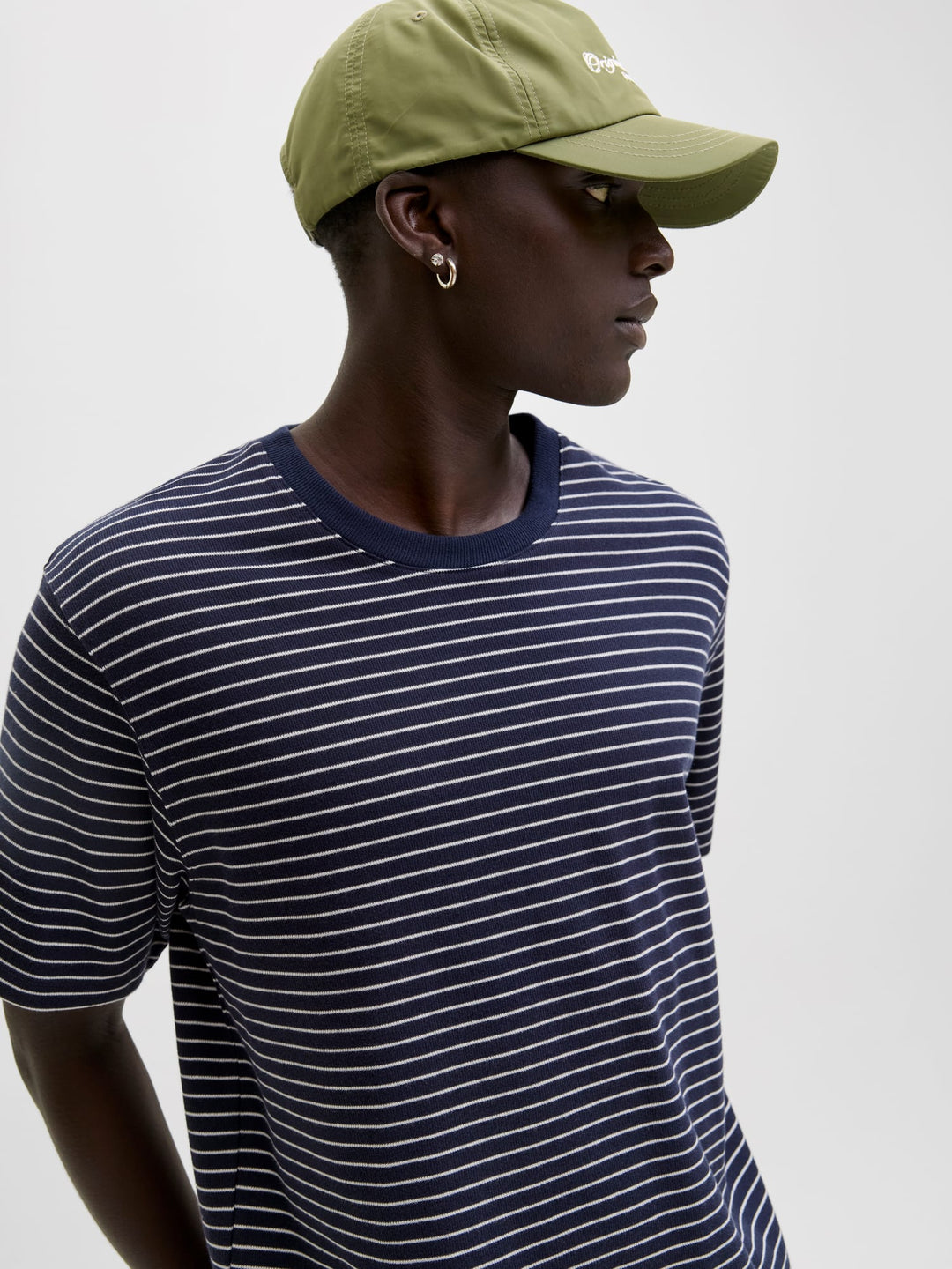 Jack &amp; Jones 12288015 Dover t-shirt blauw dessin – heren