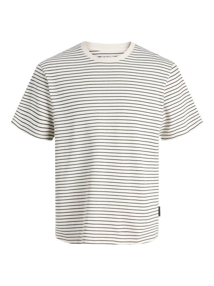 Jack & Jones 12288015 Dover T-shirt ecru dessin – heren