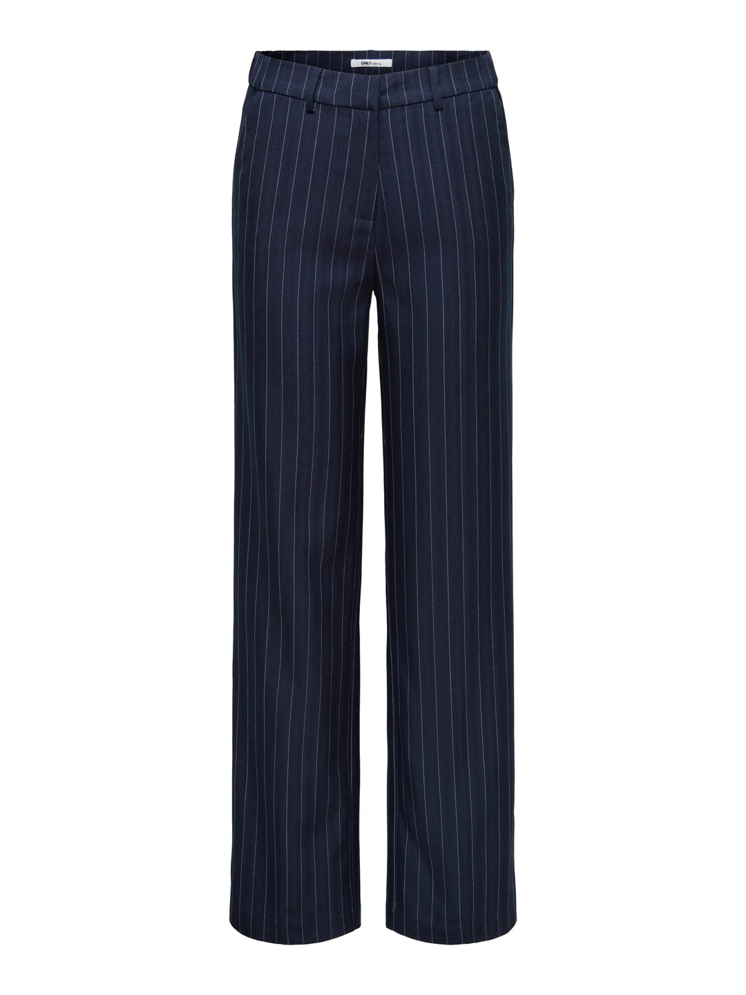 Only 15378810 Aline lange broek dames blauw dessin - L32