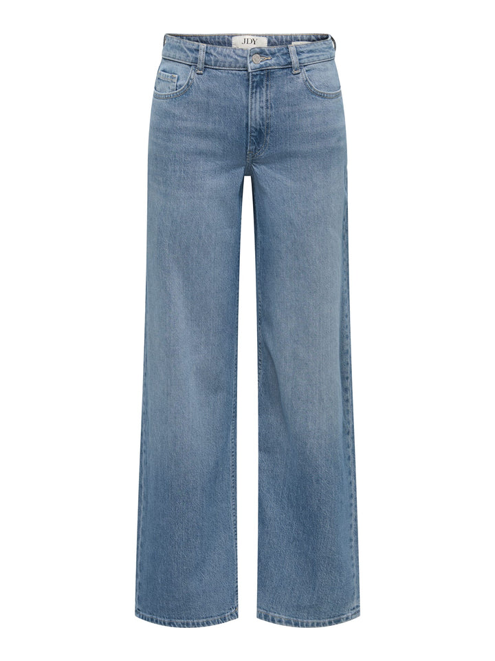 Jacqueline de Yong Ruby jeans loose fit dames – blue denim - L32