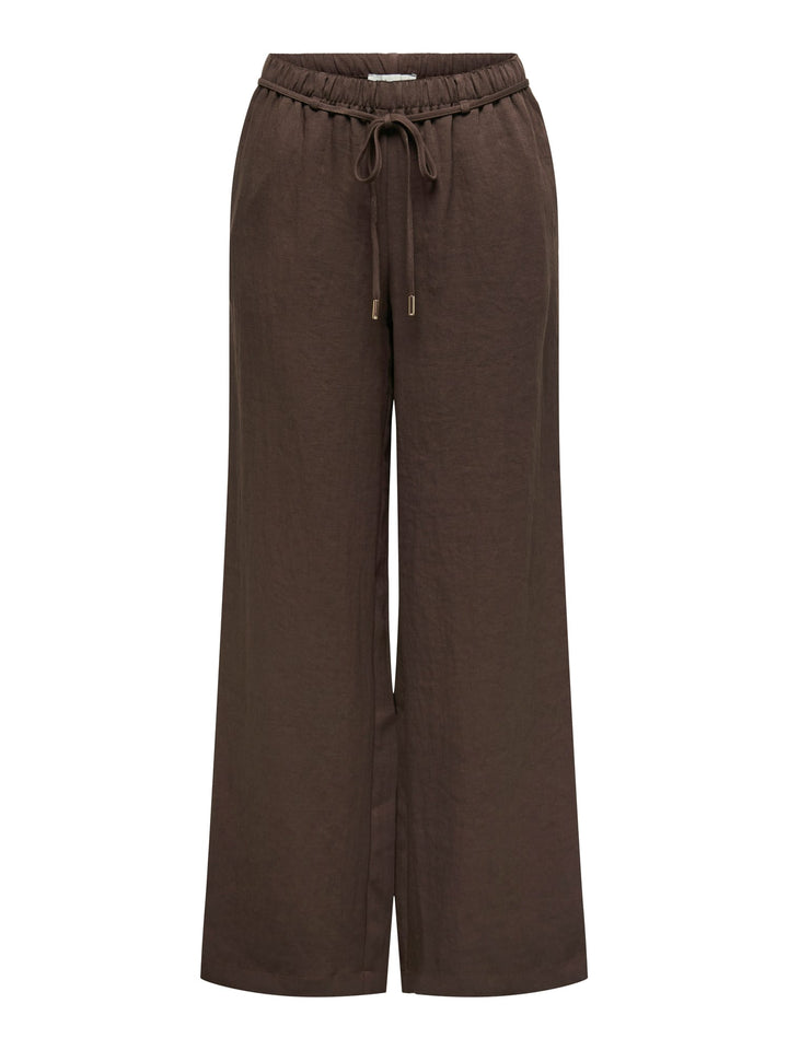 Jacqueline de Yong Finn lange broek bruin – dames