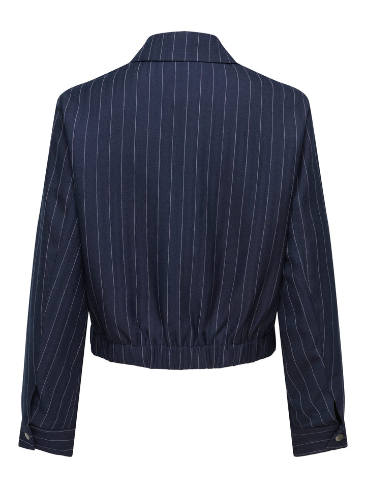 Only Aline jack dames blauw dessin – trendy