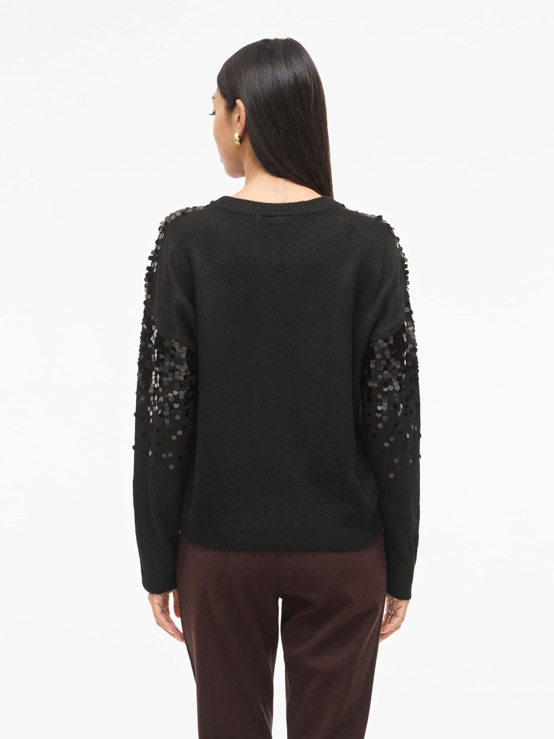 Vila 14111877 siquin trui zwart – dames
