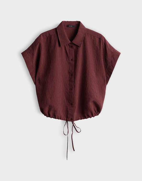 Opus blouse l/m dames wijnrood – Flaneta 10597214336451
