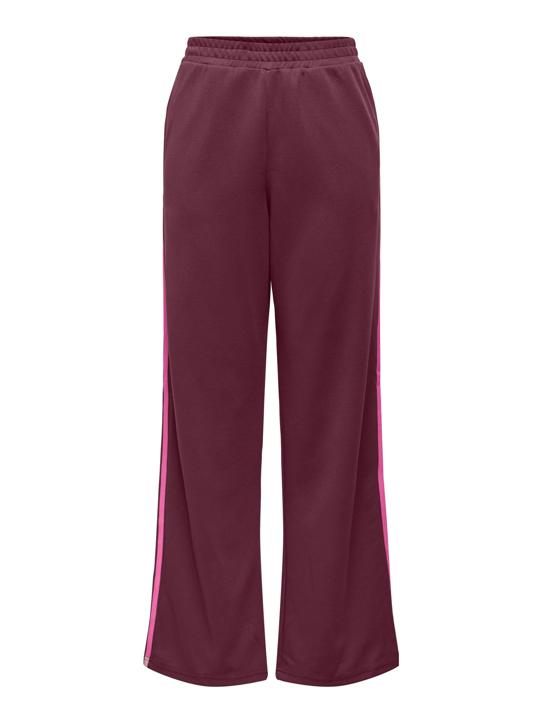 Only Cayla bordeaux lange broek dames