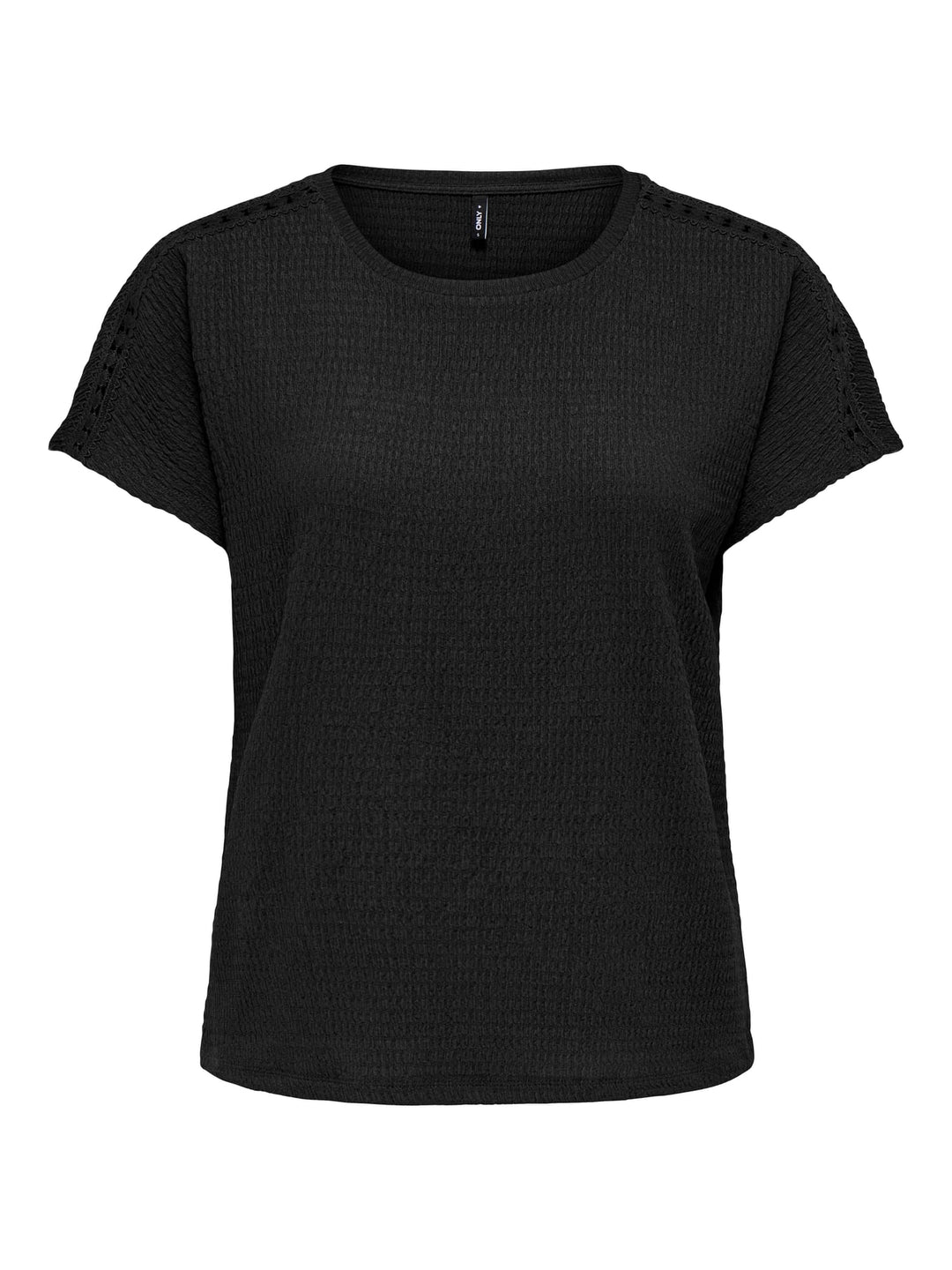 Only 15376483 Debbie top k/m dames zwart
