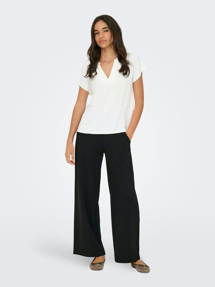 Jacqueline de Yong Lion blouse off-white – dames