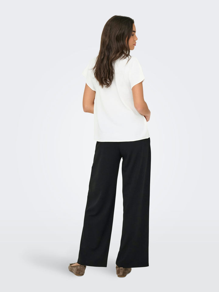 Jacqueline de Yong Lion blouse off-white – dames
