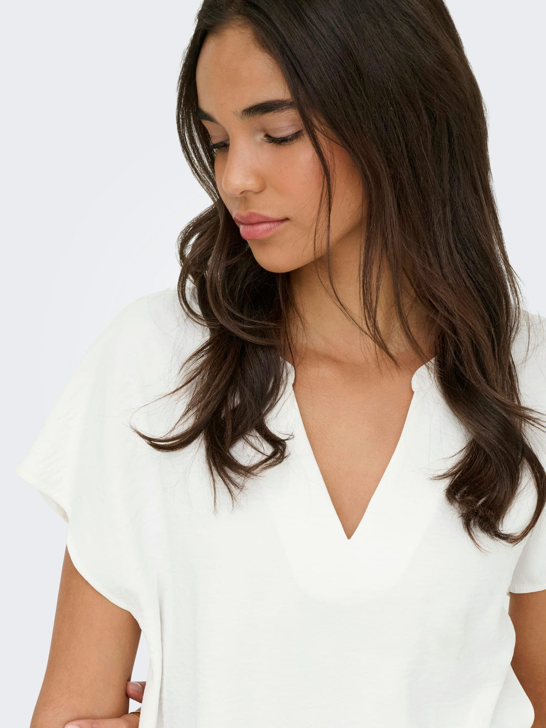 Jacqueline de Yong Lion blouse off-white – dames