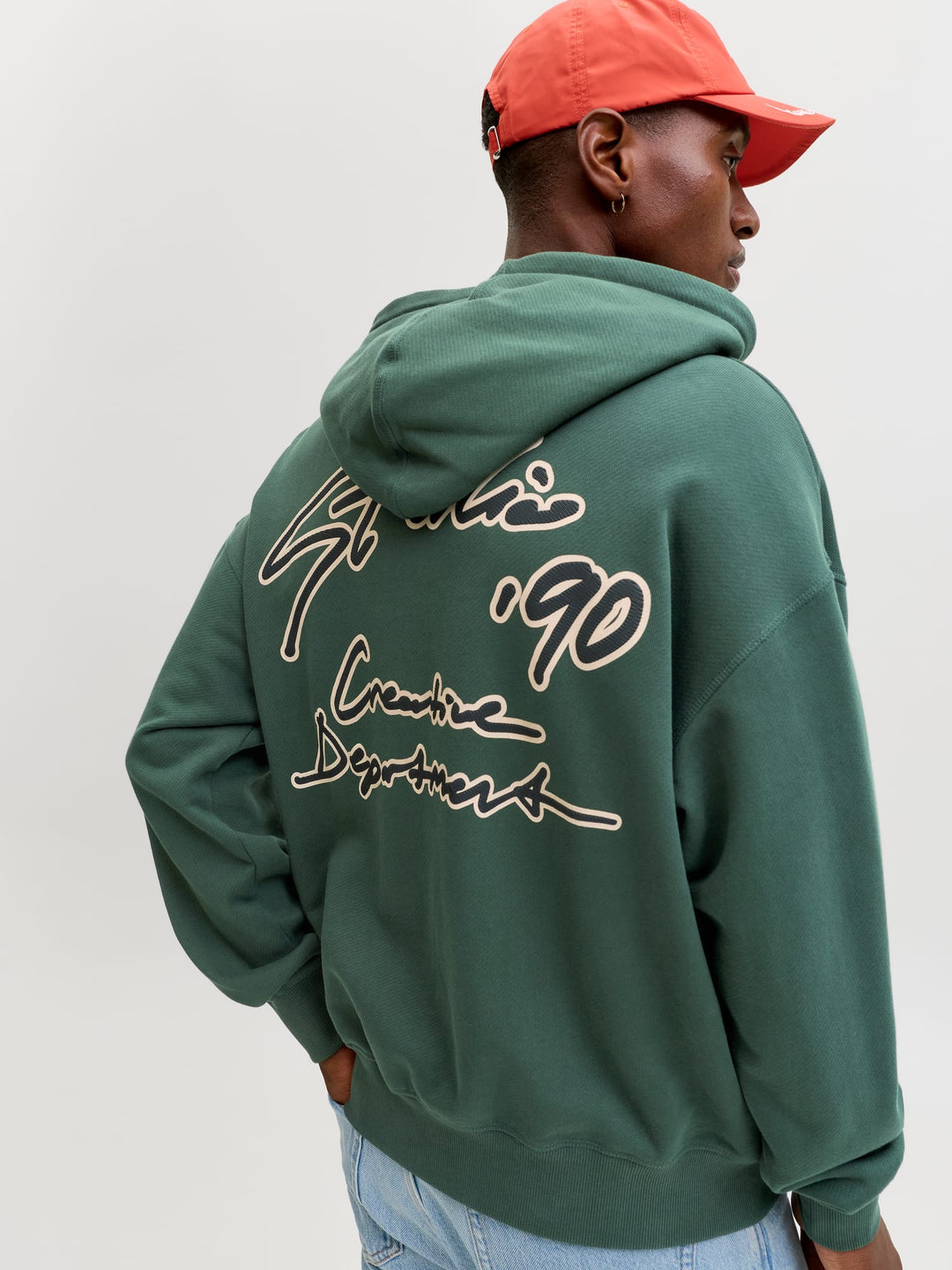 Jack & Jones Nostalgia hoodie groen – heren