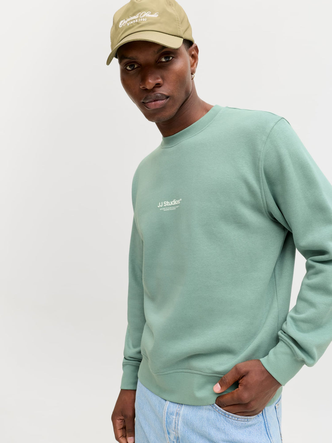 Jack & Jones 12278791 Soho sweater oud groen – heren