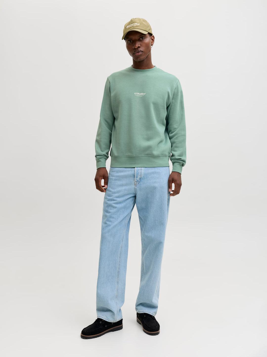 Jack & Jones 12278791 Soho sweater oud groen – heren