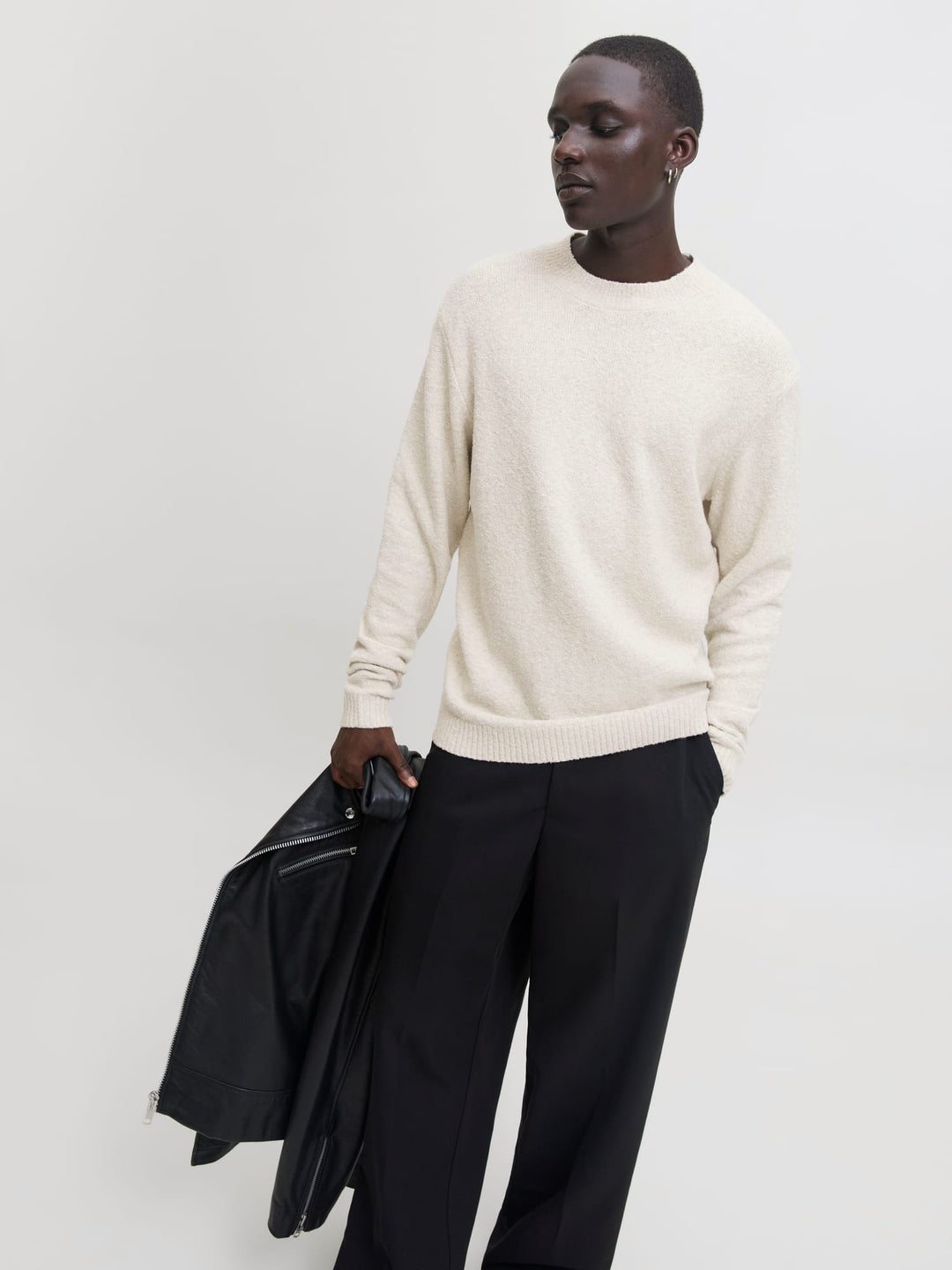Jack & Jones Blamaverick trui beige – heren