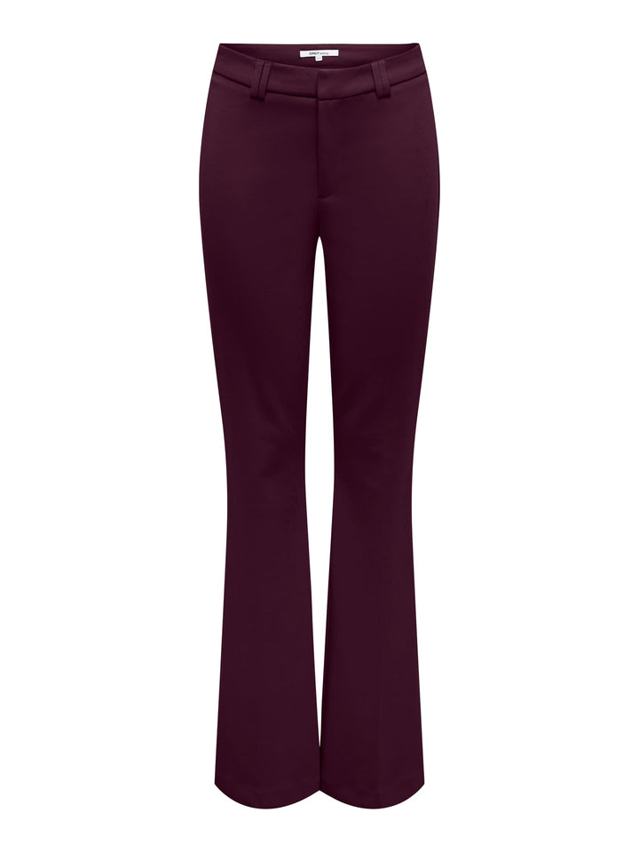 Only lange broek bordeaux – dames