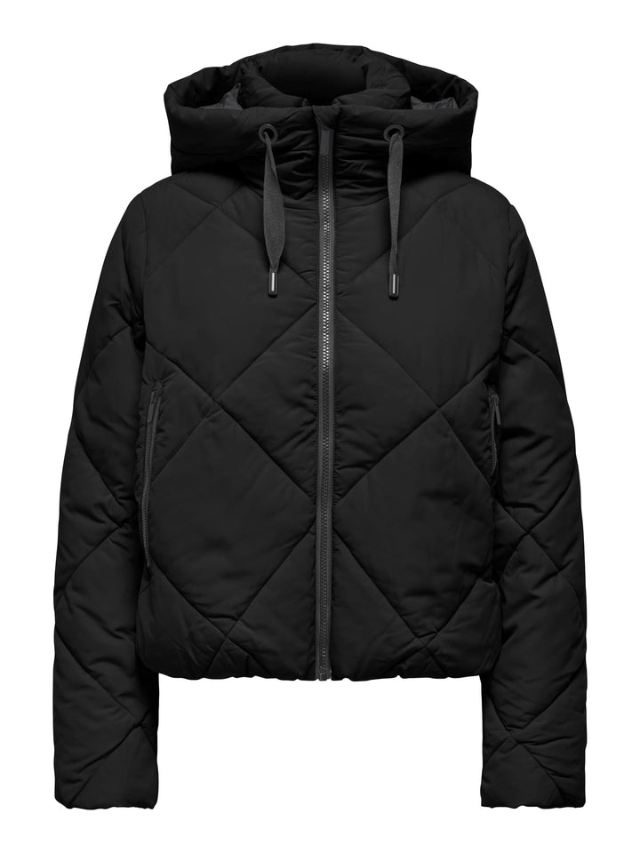 Only 15373232 maggi winterjas dames zwart