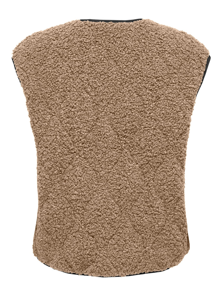 Only Ines gilet licht bruin – dames