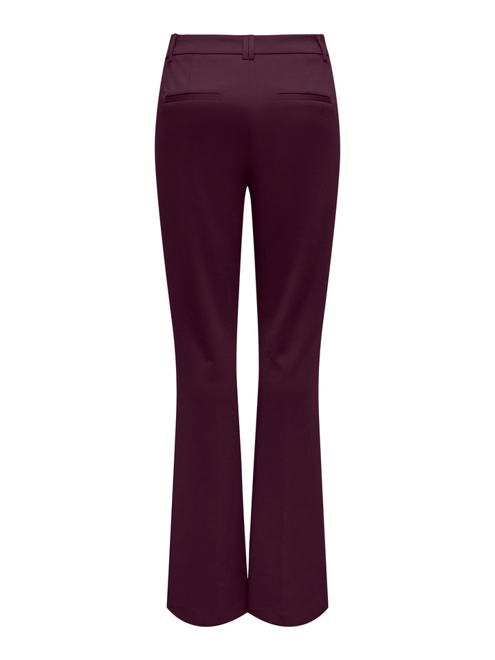 Only 15298660 Peach lange broek dames bordeaux