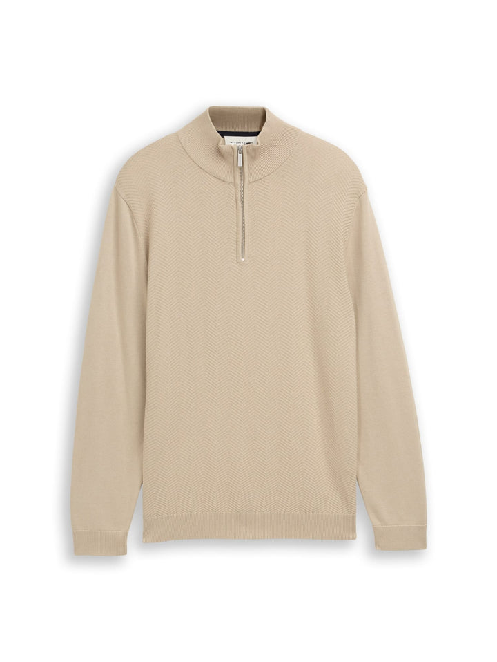 Tom Tailor gebreide trui beige – heren