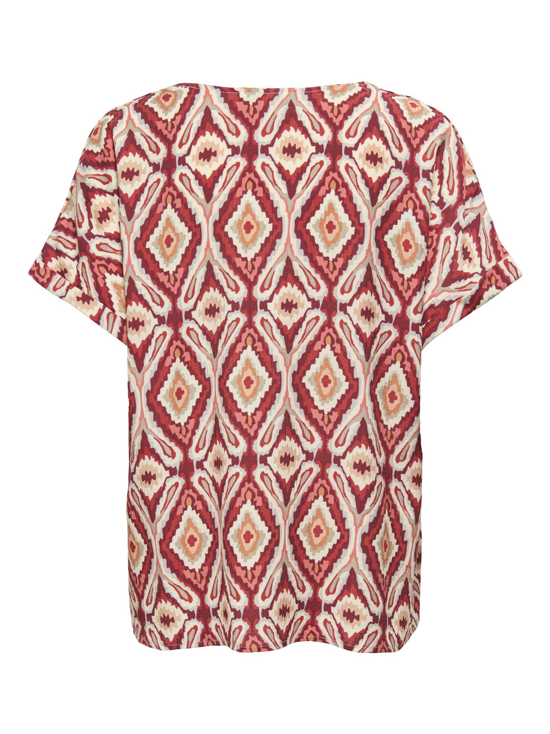 Only Belly top k/m dames rood dessin – trendy