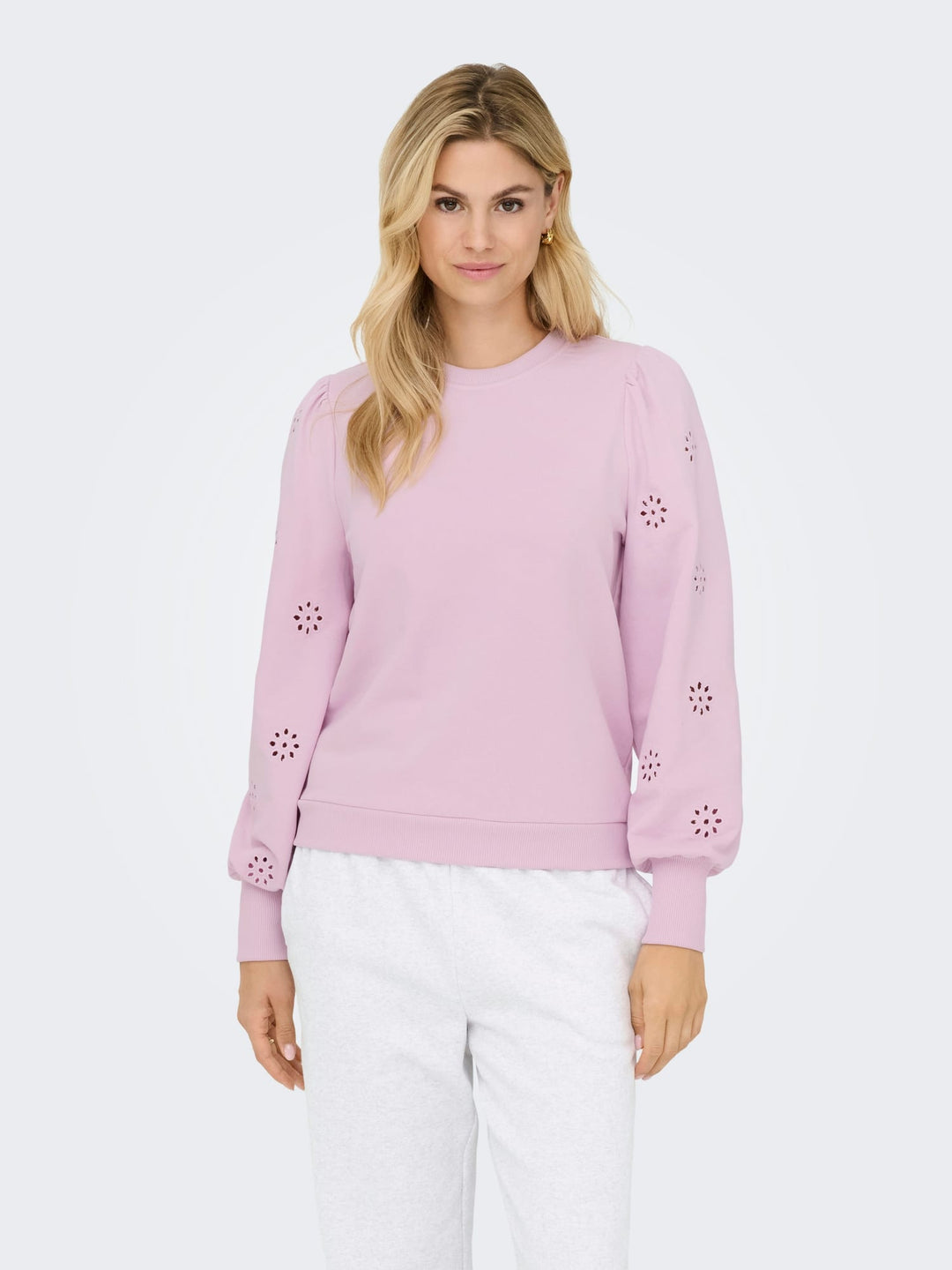 Only Femme sweatshirt licht roze – dames