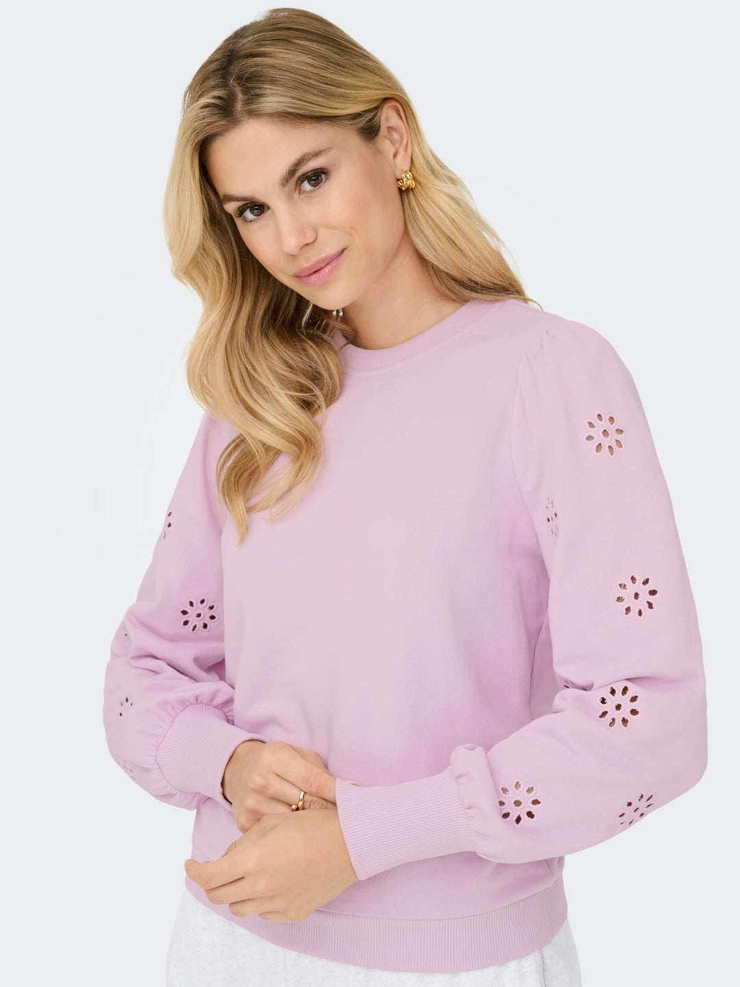 Only Femme sweatshirt licht roze – dames