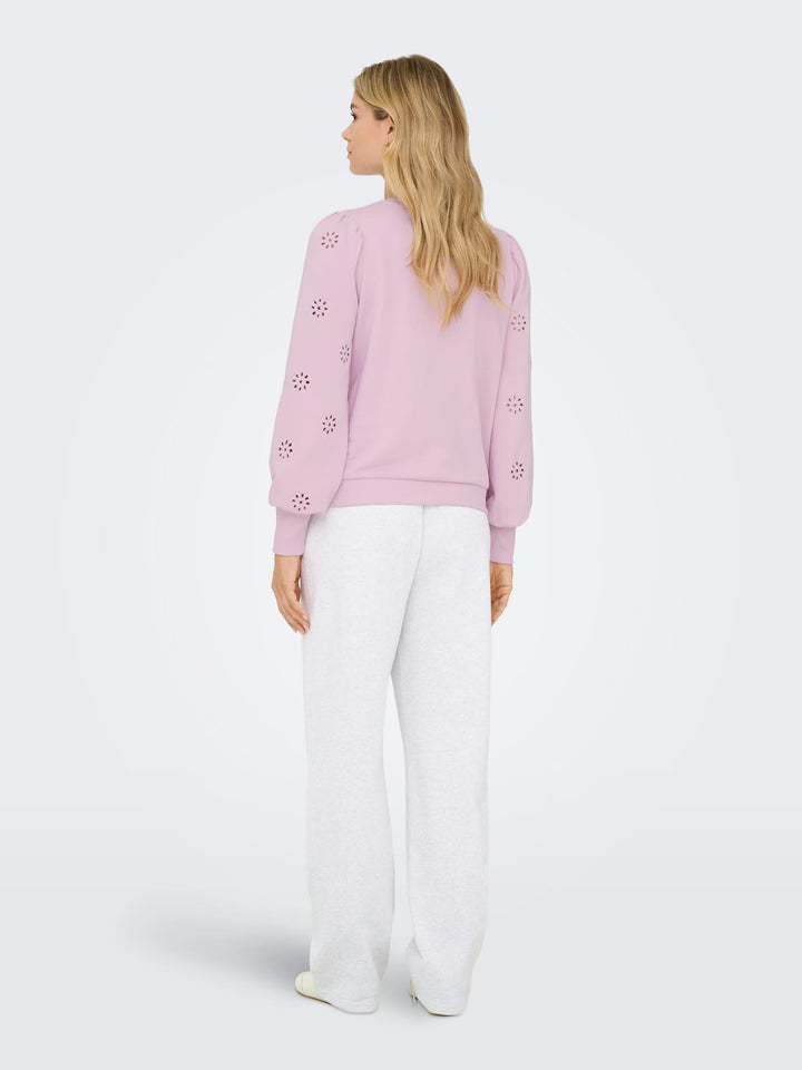 Only Femme sweatshirt licht roze – dames