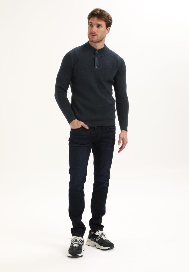 Gabbiano men trui navy – heren