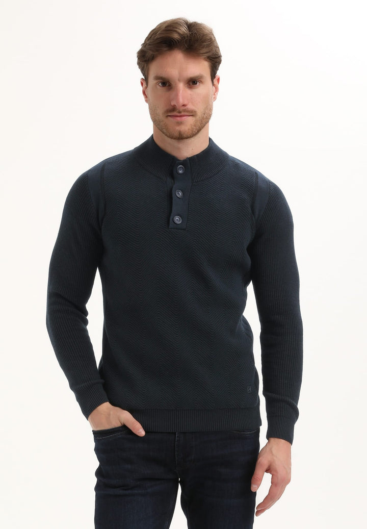 Gabbiano men trui navy – heren