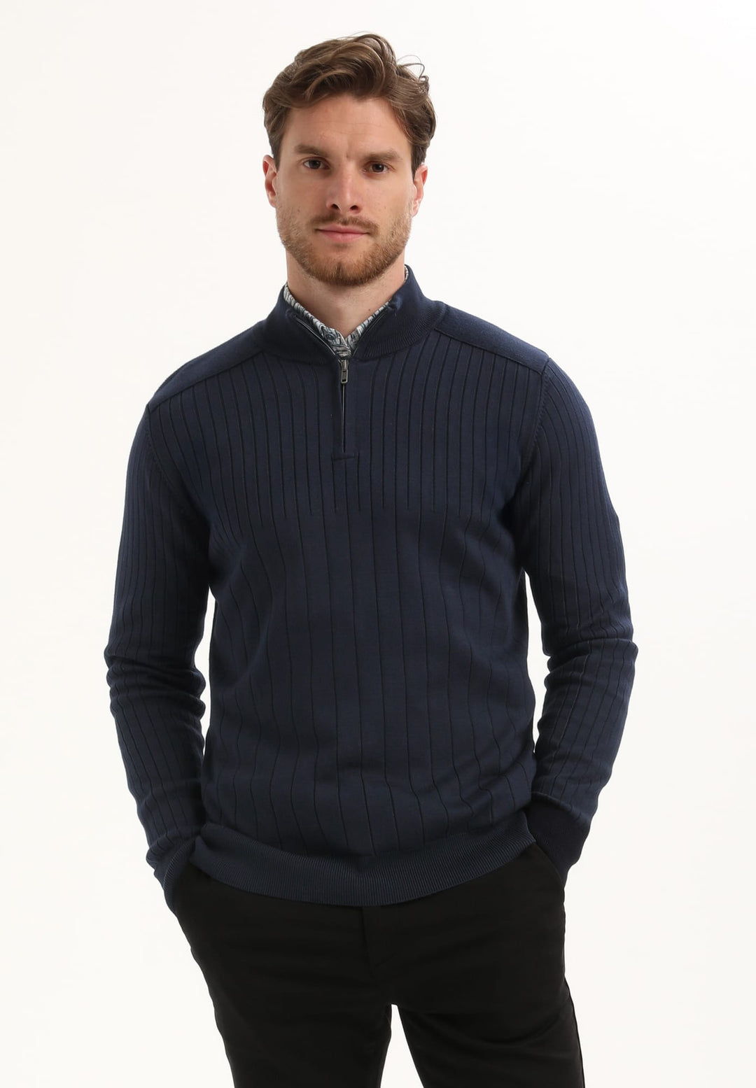 Gabbiano men trui navy – heren