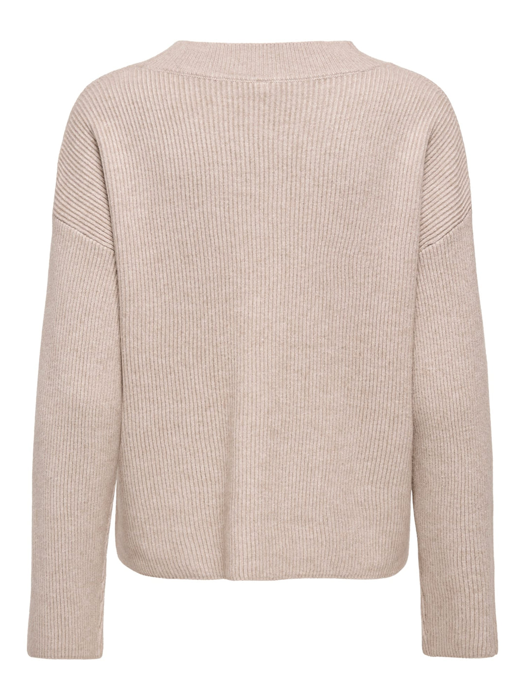Only 15374822 Katia vest gebreid dames zand