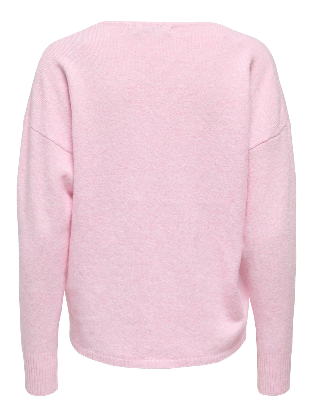 Only ONLRICA L/S V-NECK PULLO KNT NOOS - dames trui licht roze