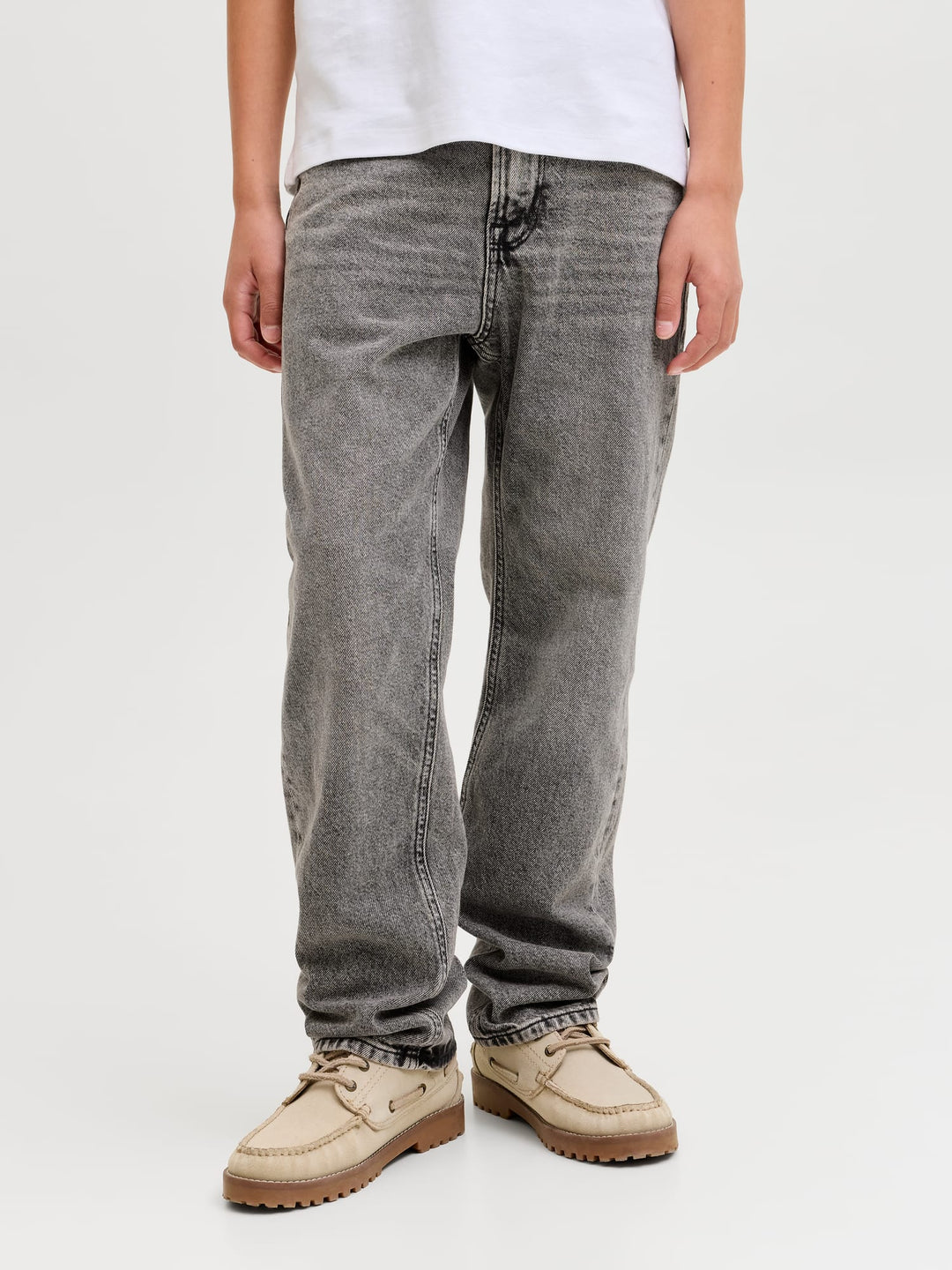 Jack & Jones kids 12292451 chris jeans loose fit grey denim