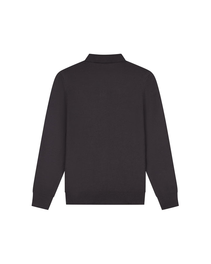 Malelions men MM3-AW25-17 polo l/m bruin – heren