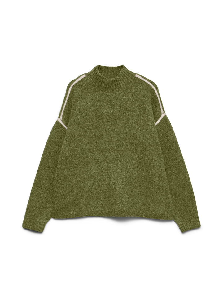 VERO MODA 10347348 Boom trui dames groen