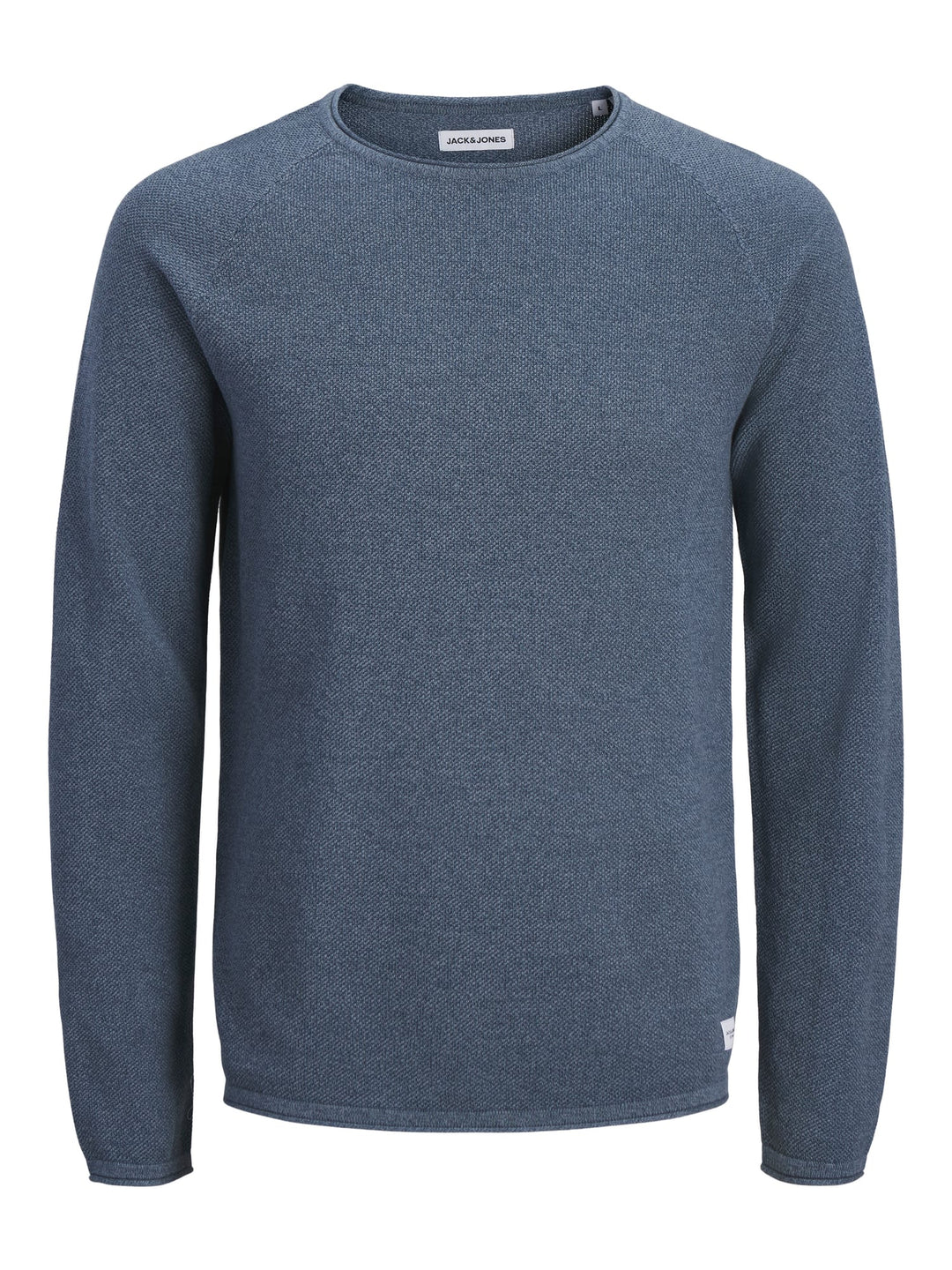 Jack & Jones JJEHILL KNIT CREW NECK NOOS – trui heren - Rafblauw