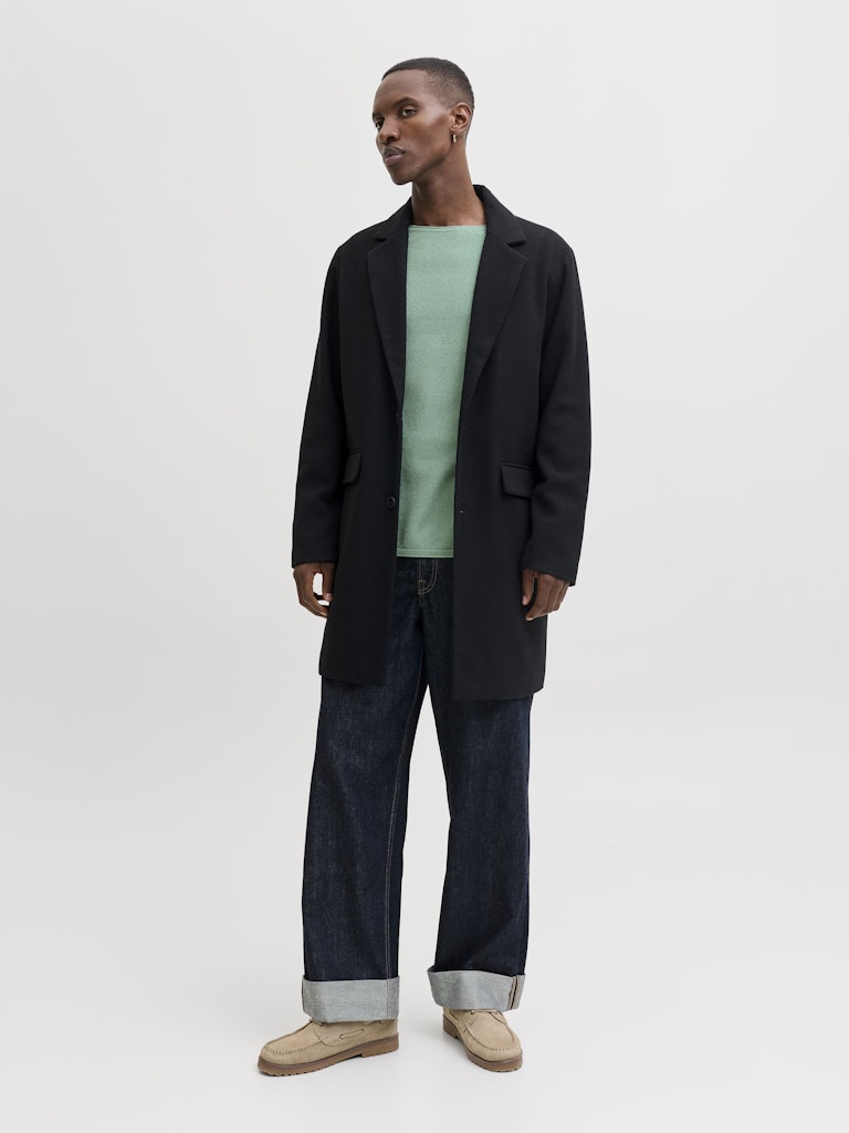 Jack & Jones 12157321 HILL trui oud groen – heren