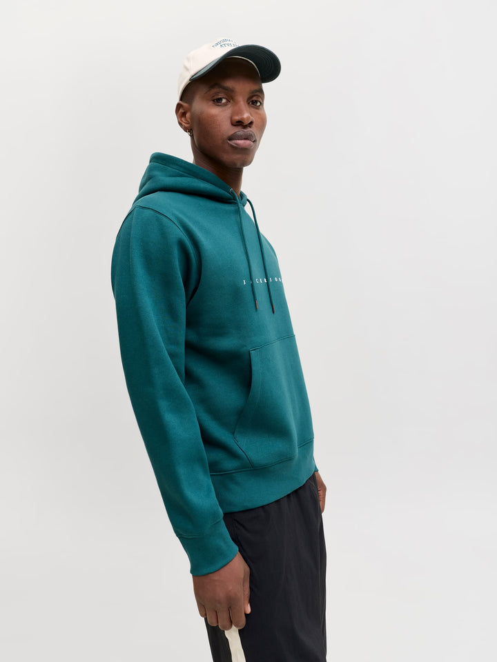 Jack & Jones JJESTAR hoodie esmerald – heren