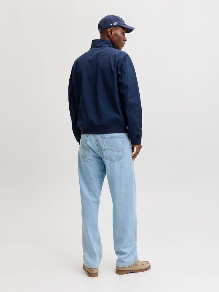 Jack & Jones JJEPARKER Softshell Bomber – heren zomerjas - Navy