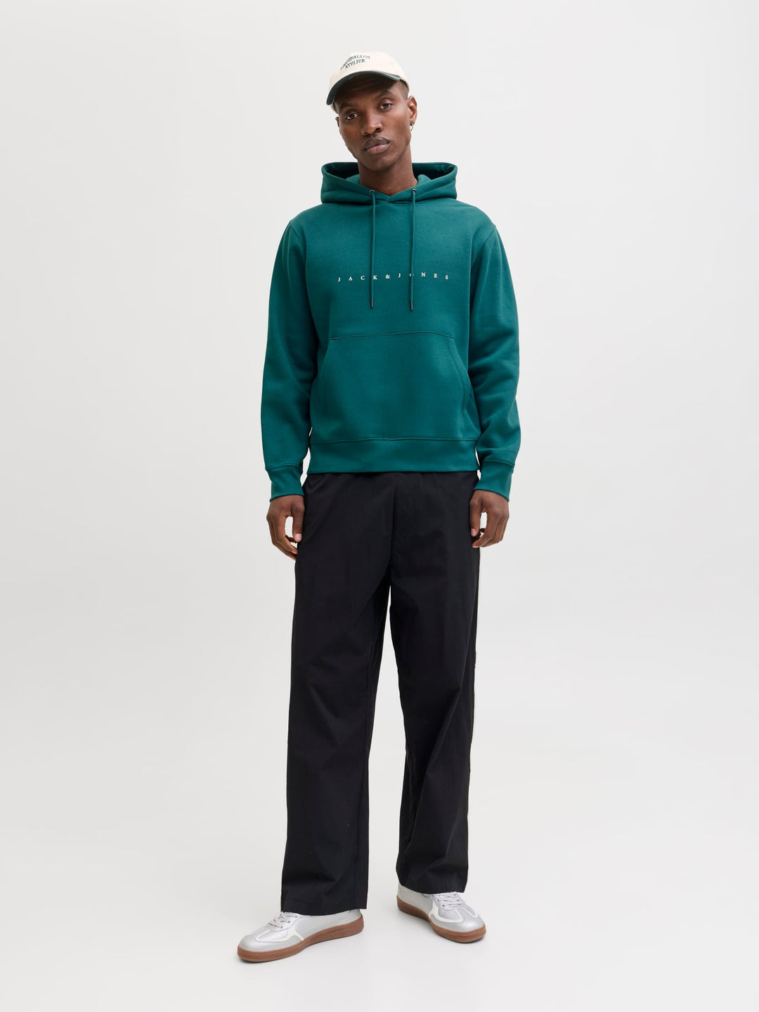 Jack & Jones JJESTAR hoodie esmerald – heren