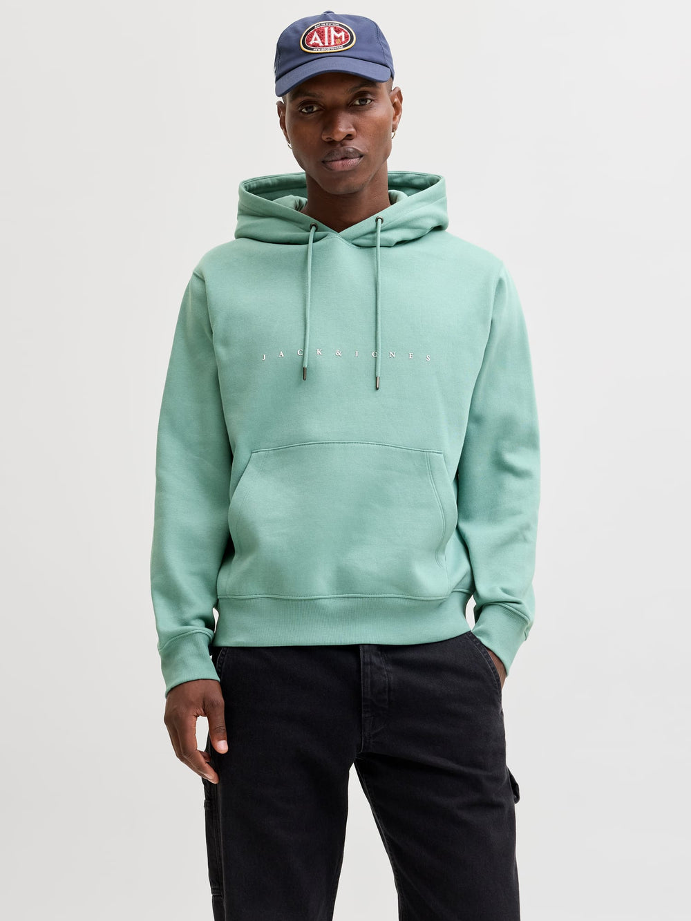 Jack & Jones JJESTAR Hoodie oud groen – heren
