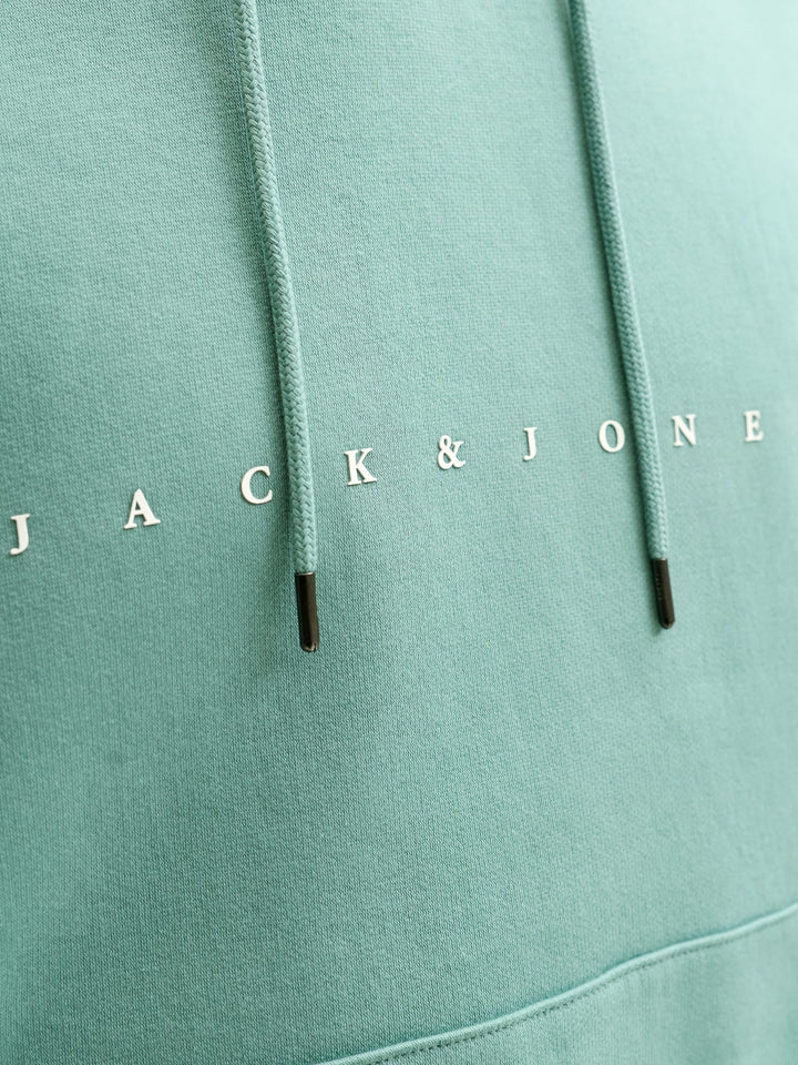Jack & Jones JJESTAR Hoodie oud groen – heren