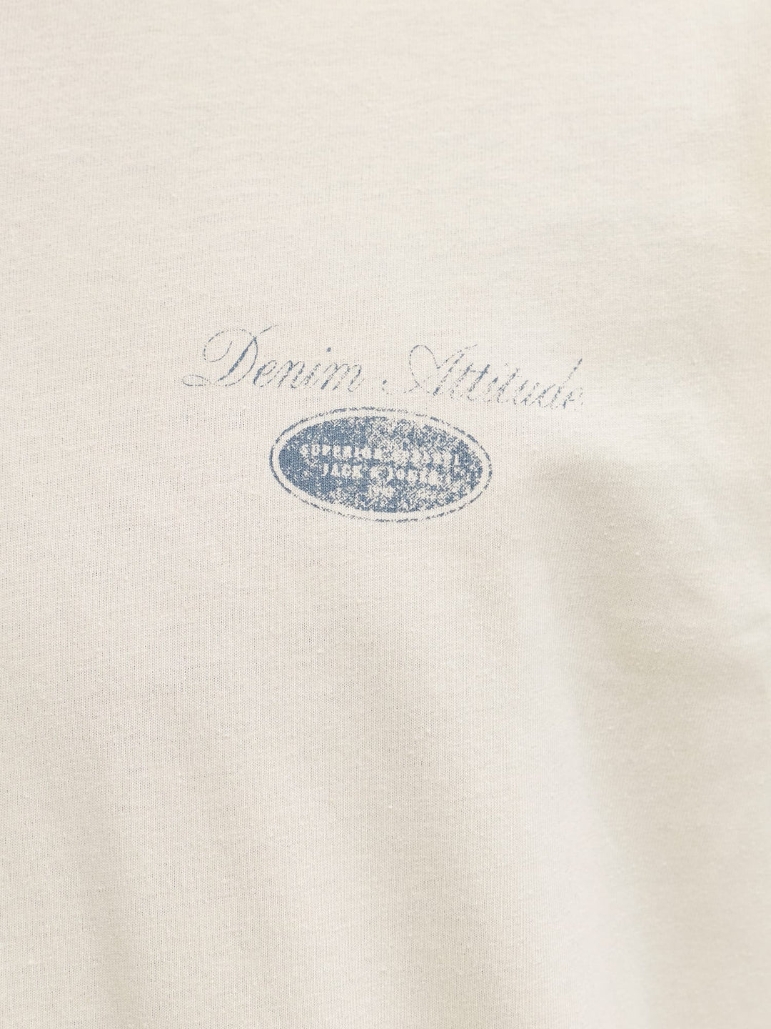 Jack & Jones T-shirt ecru – heren