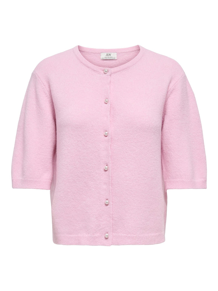Jacqueline de Yong 15363310 Rue vest gebreid dames - Licht Roze