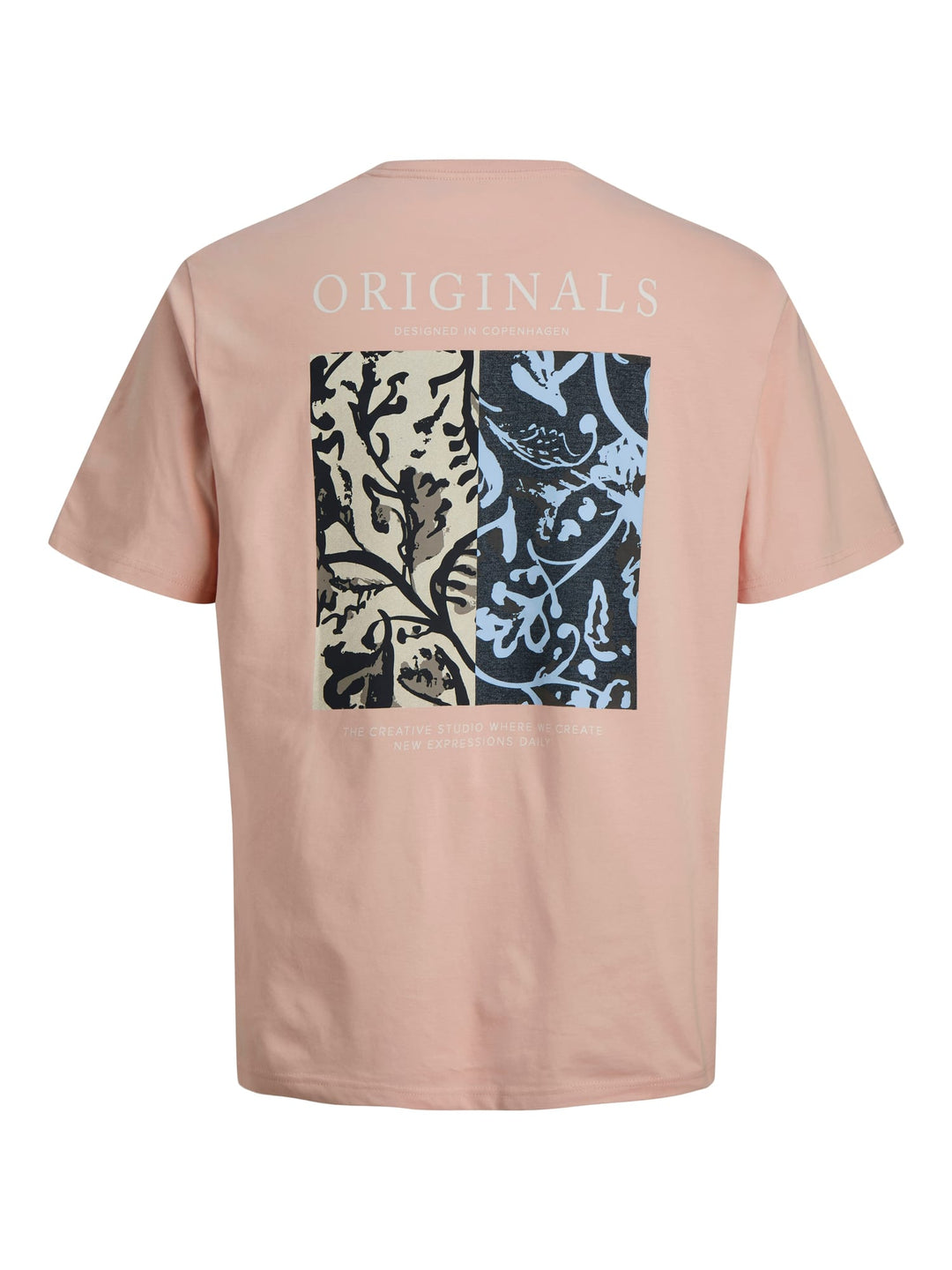 Jack & Jones 12292148 Montauk T-shirt zalm/peach – heren